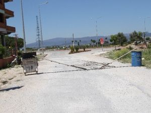 Mahalleliden “Toz” Eylemi