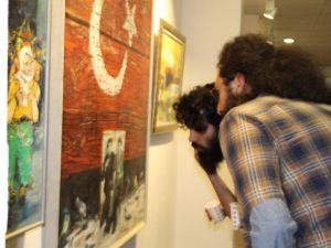 Emekli Öğretim Görevlilerinden Karma Resim Sergisi