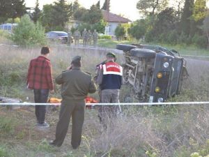 Gelibolu’da Askeri Araç Kaza Yaptı: 1 Şehit, 3 Yaralı