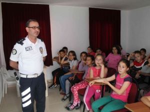 Fethiye’de Öğrencilere Uygulamalı Trafik Eğitimi