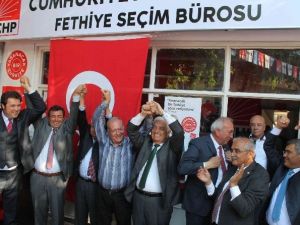 CHP Fethiye Seçim Bürosu Açıldı