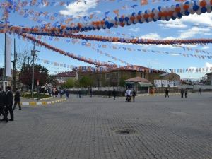 Muş’ta Başbakan Davutoğlu Hazırlığı