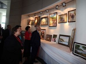 Yenimek Kursiyerleri Eserlerini Sergiledi