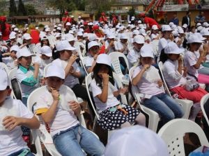 Çocuklara Diş Fırçalamanın Önemi Anlatıldı