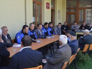 Erzincan Emniyeti Mimar Sinan Mahallesiyle Huzur Toplantısında