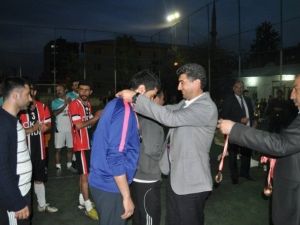 Kurtalan’da Halı Saha Turnuvası Yapıldı