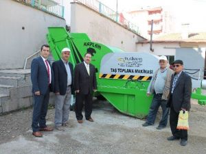 Çatak Programı Kapsamında Taş Toplama Makinesi Alındı