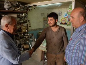 Soma Sanayi Esnafından MHP’li Coşkun’a Destek