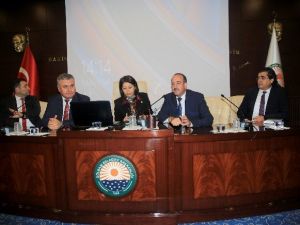 Gölbaşılı Çiftçilere Toplulaştırma Kanunu Hakkında Bilgi Verildi