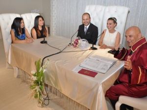 Başkan Altınok Öz, Kartallı Kazım’ın Torununun Nikahını Kıydı