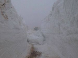 Ordu’da Mayıs Ayında Kar Mücadelesi