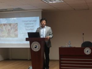 PAÜ’de "Görsel Sanatlar Eğitimi" Konulu Konferans Düzenlendi