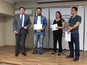 Burhaniye’de Girişimciler Sertifika Aldı
