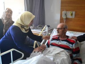 AK Parti Konya Milletvekili Adayı Erdoğan’dan Hastanelere Ziyaret