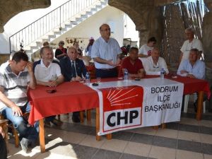 CHP Bodrum İlçe Örgütü Esnaf Ziyaretlerine Devam Ediyor