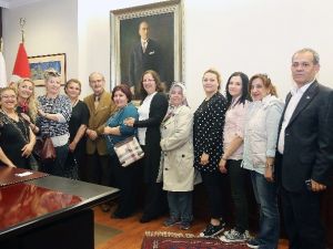 Konya Korunmaya Muhtaç Çocukları Koruma Derneği’nden Başkan Büyükerşen’e Ziyaret