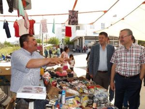AK Parti Adayları, Bodrum’da Pazar Esnafı İle Buluştu