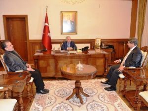 Kapan’dan Vali Kamçı’ya Ziyaret