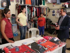 AK Partili Samani, Seçim Çalışmalarına Aksu’da Devam Etti