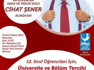 Eğitimci Cihat Şener Aliağalı Öğrencilerle Buluşuyor