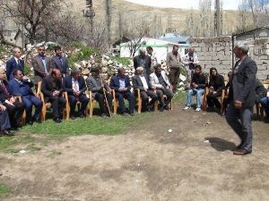 Abdurrahim Fırat Hınıs’ta Destek Turunda...