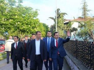 AK Parti Milletvekili Adayı Salih Cora Seçim Gezilerini Sürdürüyor