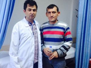 Kapalı Ameliyatla 7 Cm’lik Böbrek Taşından Kurtuldu