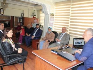 AK Partili Adaydan CHP’li Belediye Başkanına Ziyaret