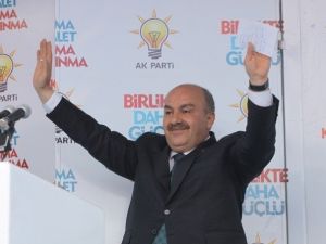 Ergün’den Miting Teşekkürü