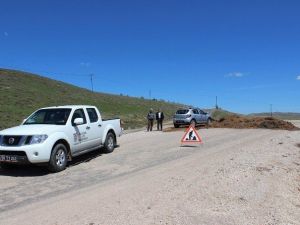 Yıldızeli Çağlayan, Kümbet Köyü Grup Yolu Ulaşıma Kapatıldı