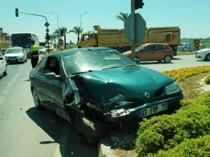 Antalya’da Kaza: 1 Yaralı