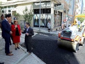 Çiftlik Mahallesi’nde Yollar Yenileniyor