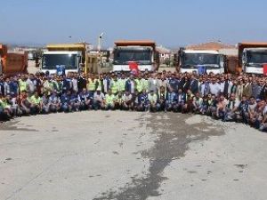 Büyükşehir Yol İşleri Sezonu Törenle Açtı