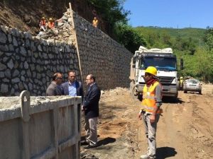 Ordu’da Yol Çalışmaları Tam Gaz