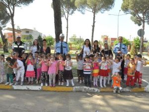 Nazilli’de Miniklere Trafik Eğitimi Verildi