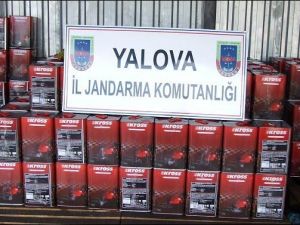 Yalova’da Kaçak Motorin Operasyonu