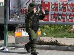 Nevşehir’de Şüpheli Paket Fünyeyle Patlatıldı