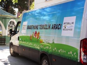 Ayvalık Belediyesi’nden Camilere Özel Ekip