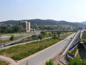 Çan’da Üst Geçitle Yaya Güvenliği Arttırıldı