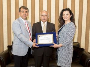 Maliye Bakanı Mehmet Şimşek’ten Gürallar’a Teşekkür Belgesi