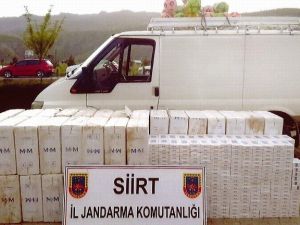 Siirt’te Nisan Ayında 88 Bin 90 Paket Kaçak Sigara Ele Geçirildi