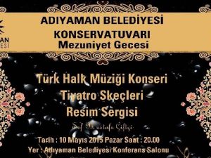 Belediye Konservatuarı’ndan Mezuniyet Gecesi