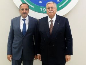 Hasan Celal Güzel’den Başkan Duruay’a Ziyaret