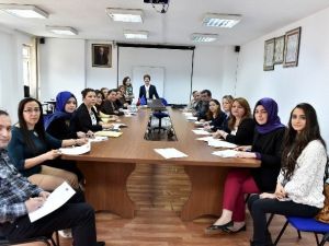 Mamak Belediyesi Personeli Kadına Şiddete Hayır Dedi