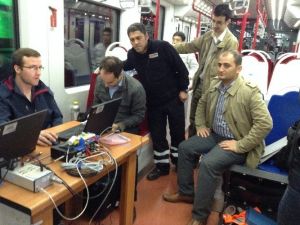Samulaş Cnr Tramvaylarında Fren Testi Yaptı