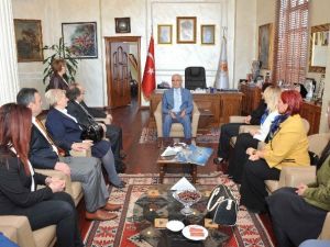 Elvinder’den Başkan Yılmaz’a Ziyaret