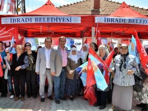 CHP Adayı Budak, İbradı’da Onay İstedi