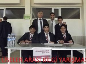 Liseler Arası Bilgi Yarışmasında İmam-hatip Farkı