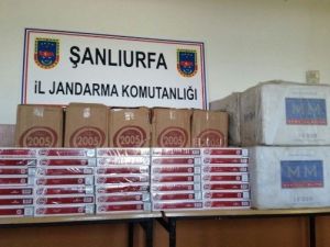 Şanlıurfa’da 10 Bin Paket Kaçak Sigara Ele Geçirildi