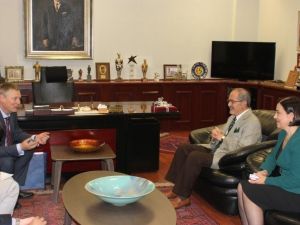 Estonya Büyükelçisinden Avrupa Günü Ziyareti